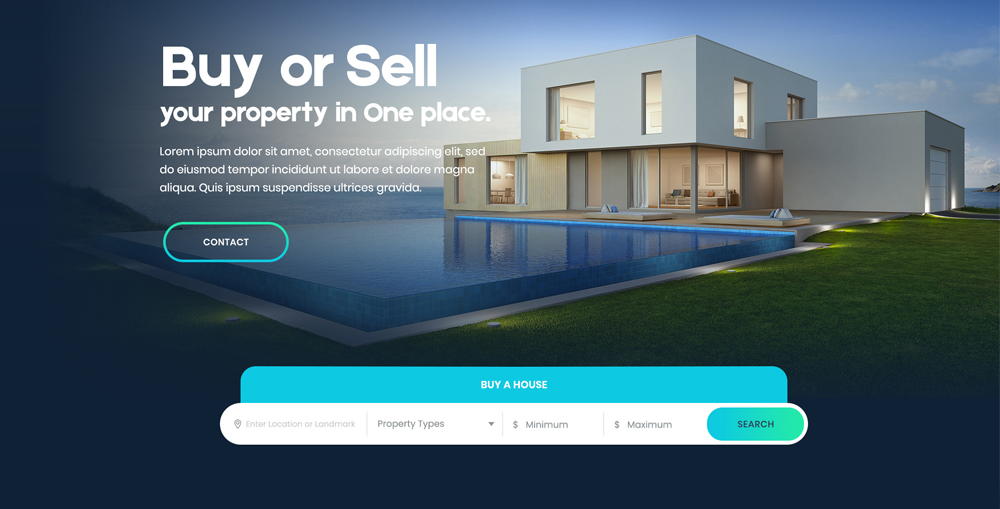 Increase Conversions by a Dedicated Property Search Page