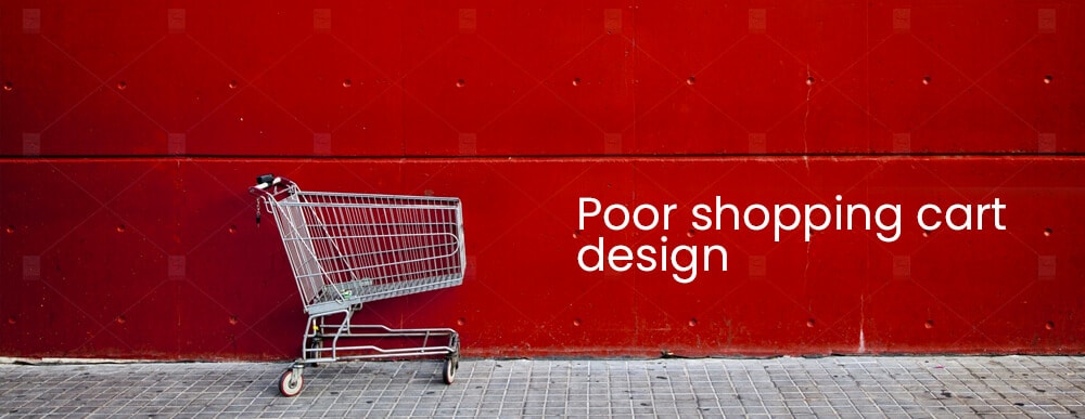 Poor-shopping-cart-design