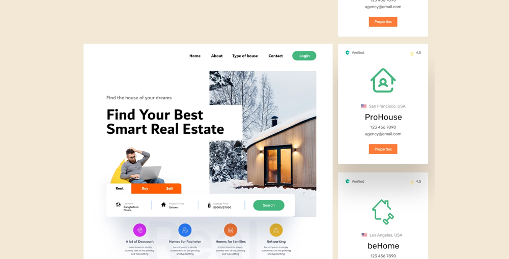 Real Estate Website